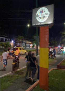 El restaurante De pana, Sabor Venezolano es el punto de encuentro para los venezolanos en Villavicencio, Colombia. (Cortesía-Johana López)