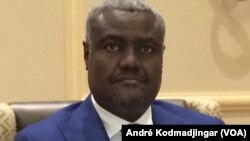 Shugaban kungiyar AU Moussa Faki Mahamat