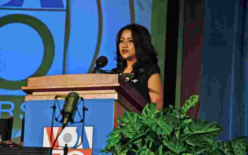 Patsy Widakuswara from VOA’s Indonesian Service was our able Emcee.
