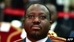 Guillaume Soro à Abidjan en Côte d’Ivoire le 17 novembre 2017.