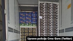 U zajedničkoj akciji Uprave policije i uprave carina spriječeno je krijumčarenje marihuane ka Zapadnoj Evropi. (Foto: Uprava policije Crne Gore.)