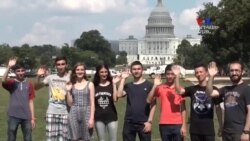 Բարի Լույս. Արամ Ավետիսյանը ռոբոտաշինության օլիմպիադայի բրոնզե մեդալակիր Հայաստանի թիմի հետ Վաշինգտոնում