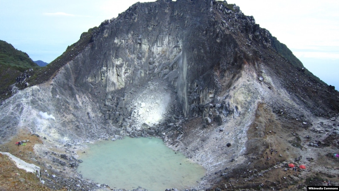 Gunung Sibayak di Sumatera Utara (foto: Ilustrasi). 
