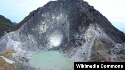 Gunung Sibayak di Sumatera Utara (foto: Ilustrasi). 