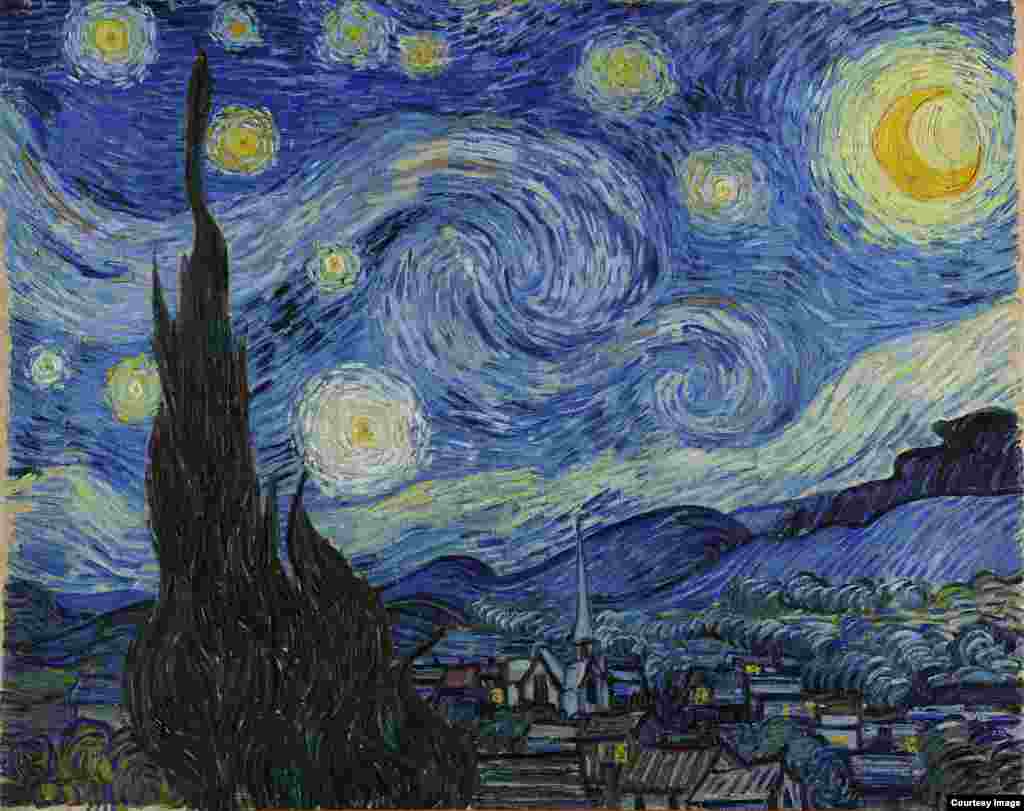 Van Gogh painted his famous Starry Night in Saint Remy, France in 1889. Now the Milky Way can no longer be seen from there. (Public domain)