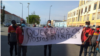 Protesto de trabalhadores despedidos por posto de combustível da Sonangol