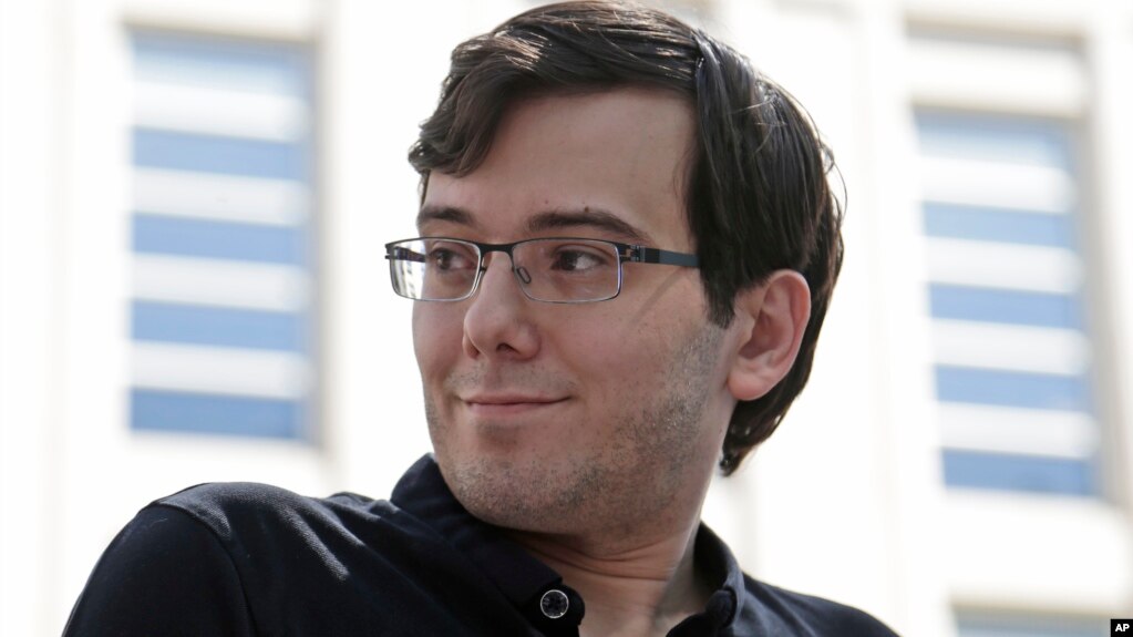 Martin Shkreli, fajtor për manipulim letrash me vlerë
