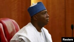 Sanata Bukola Saraki, shugaban Majalisar Dattijai, 