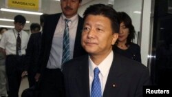 FILE - Liberal Democratic Party Japanese lawmaker Yoshitaka Shindo.