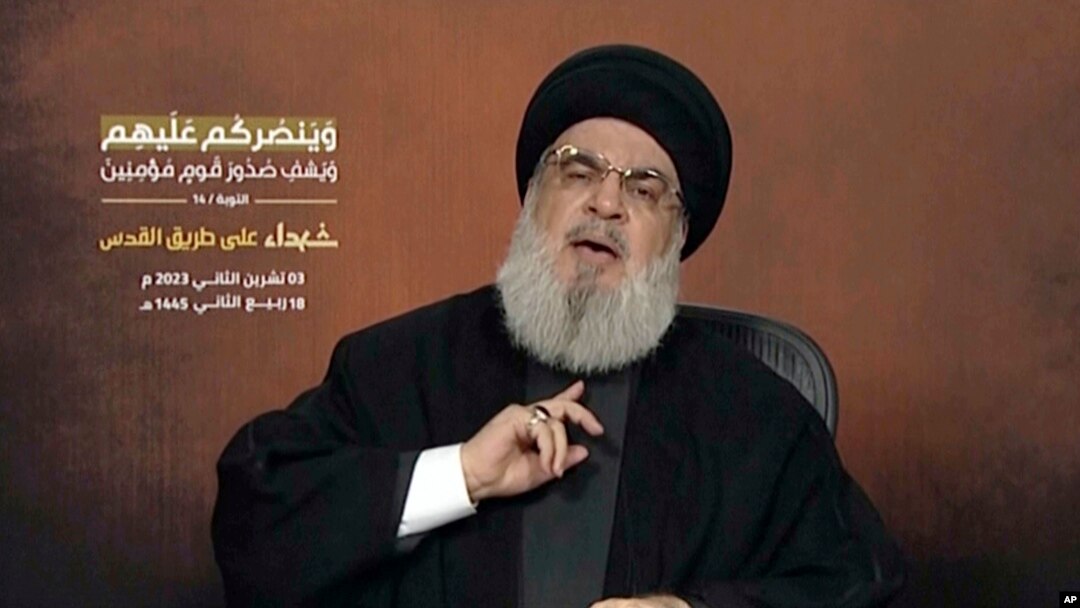 Lder Hezbolaha Sajed Hasan Nasrala