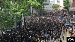 Maifestasyon Etidyan yo nan Hong Kong