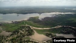 FILE - An aerial view of the Selous Game Reserve, Tanzania. (Wikimedia)