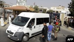 L'entrée de la Cour de Sureté de l'Etat à Amman, en Jordanie, le 24 septembre 2014. 