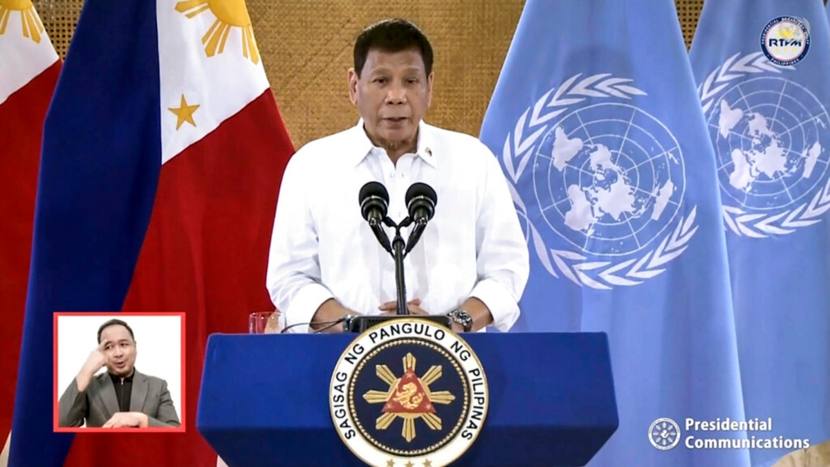Philippine President Duterte To Seek Senate Seat In 22 Elections