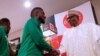 Shugaba Buhari Tare Da Kungiyar Kwallon Kafa Na Kasa Super Eagles