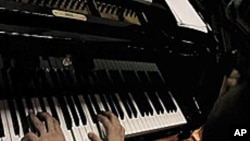 Pianiste à l'oeuvre.