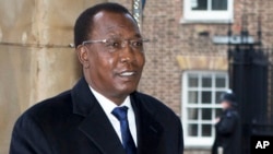 FILE - The President of Chad Idriss Deby.