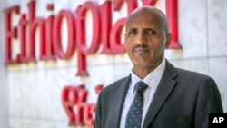 Tewolde Gebremariam, Chief Executive Officer of Ethiopian Airlines, poses for a photograph after speaking to The Associated Press at Bole International Airport in Addis Ababa, March 23, 2019. 
