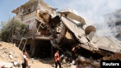 Gaza City, 23. juli 2014.