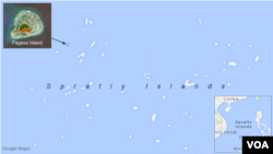 Pagasa Island, in the Spratley Islands