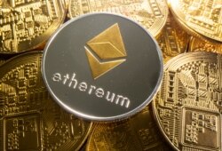 A representation of cryptocurrency Ethereum [REUTERS]