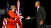 Ông Obama, bà May bàn thảo quan hệ thương mại Mỹ-Anh
