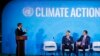 Líderes mundiales prometen acciones contra cambio climático 