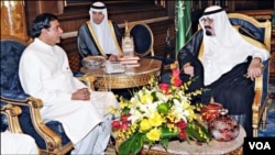 وزیر اعظم راجہ پرویز اشرف کی سعودی فرما روا سے ملاقات 