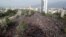 Demonstrators protest against the government in Santiago, Chile, Nov. 4, 2019. Chile has been facing weeks of unrest, triggered by a relatively minor increase in subway fares. 