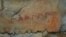 This image of cave art from an open bluff in North Alabama depicts a human figure, possibly the shaman/artist himself, 1,200 AD. (Photo credit: Jan Simek, Alan Cressler, Nicholas Herrmann and Sarah Sherwood / Antiquity Publications Ltd.)