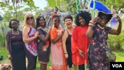 Qaar ka mid ah Shaqaalaha VOA qeybteeda Afrika