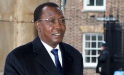 FILE - The President of Chad Idriss Deby.