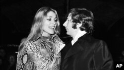 رومن پولانسکی و همسرش شارون تیت - سال ۱۹۶۹