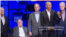 Los expresidentes de Estados Unidos Barack Obama, George W. Bush, Bill Clinton, George H.W. Bush y Jimmy Carter participaron el sábado en un concierto benéfico para recaudar fondos a favor de las víctimas de los huracanes que azotaron el país.