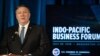 US Secretary of State Mike Pompeo addresses the Indo-Pacific Business Forum at the US Chamber of Commerce in Washington, DC, on July 30, 2018. (AFP PHOTO/NICHOLAS KAMM)