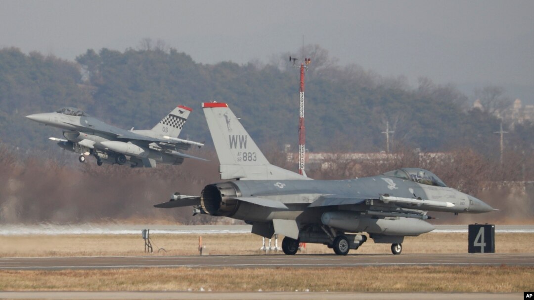 Indege za Amerika zo mu bwoko bwa F-16