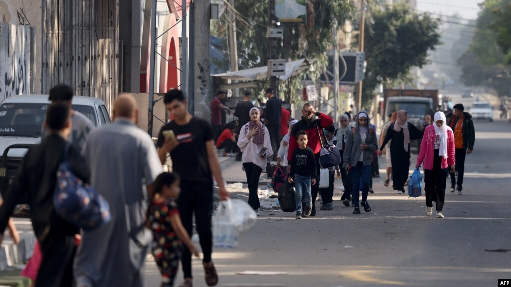 تاکنون حدود نیم میلیون فلسطینی مناطق تحت حمله اسرائیل در شمال غزه را ترک کرده اند. 