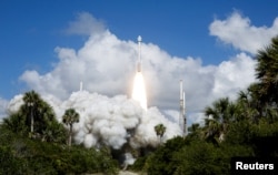 FILE - A United Launch Alliance Atlas V rocket carrying two astronauts aboard Boeing's Starliner-1 Crew Flight Test (CFT) on Boeing's Starliner spacecraft, is launched, Cape Canaveral Florida, U.S. June 5, 2024. (REUTERS/Joe Skipper)