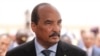 Mantan Presiden Mauritania, Mohamed Ould Abdel Aziz, saat berada di bandara Nouakchott di Mauritania, pada 2 Juli 2018. (Foto:Ludivic Marin/Pool via Reuters)