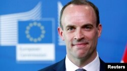 Dominic Raab, baru ditunjuk oleh PM Theresa May sebagai Menteri urusan “Brexit” Inggris. 