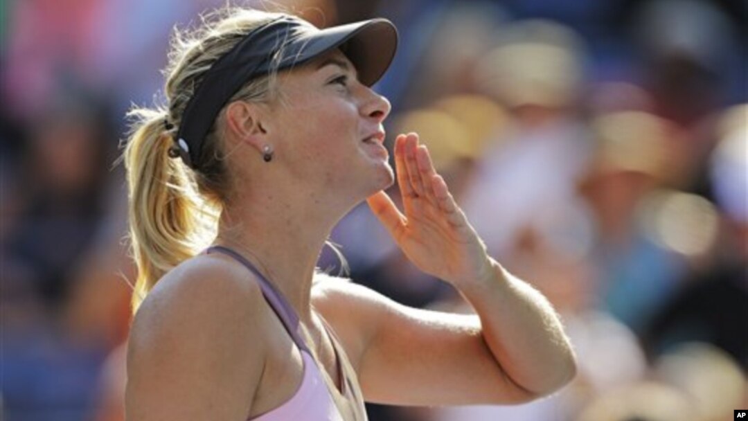 Maria Sharapova, akan mempertahankan gelar tungga puteri Perancis Terbuka melawan Serena William hari Sabtu 8/6 (foto: dok). 