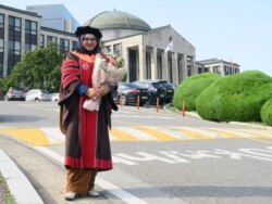 Elvira Fidelia Tanjung, lulusan S3 dan peneliti di Kyungpook National University di Daegu, Korea Selatan (dok: pribadi)