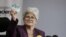 Minister of Finance Rocio Aguilar gestures as she speaks to the media after resigning from her position in San Jose, Costa Rica, Oct. 23, 2019. 