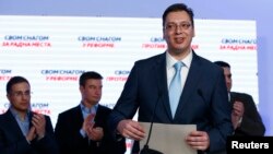 Ông Aleksandar Vucic, tân Thủ tướng Serbia