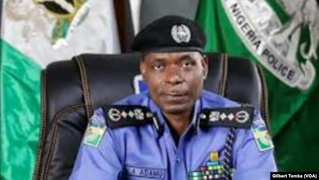 Mohammed Adamu, inspecteur general des services de police du Nigeria, Abuja le 29 juin 2020. 