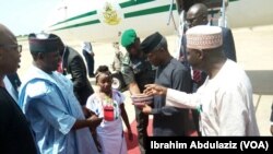 Farfesa Yemi Osinbajo mataimakin shugaban Najeriya da Injiniya Babale mataimakin gwamnan Adamawa