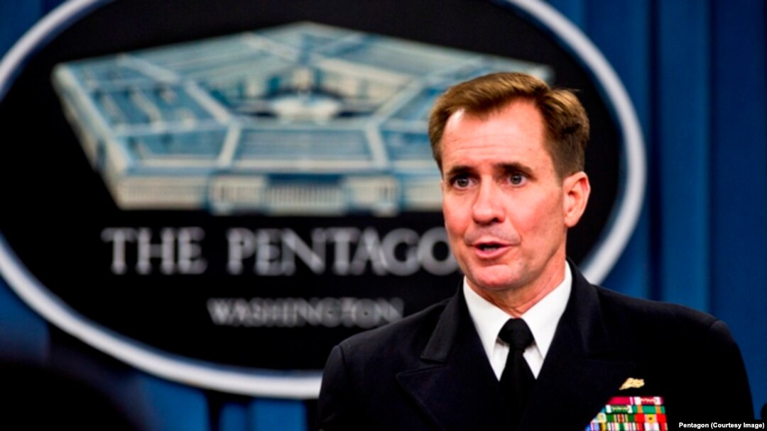 Phát ngôn viên Ngũ Giác Ðài, chuẩn đô đốc John Kirby