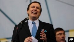 Senator Partai Demokrat Chris Murphy dari negara bagian Connecticut. (Foto: Dok)