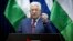 FILE - Palestinian president Mahmoud Abbas speaks during a press conference.