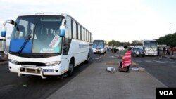 Botswana-Zimbabwe buses